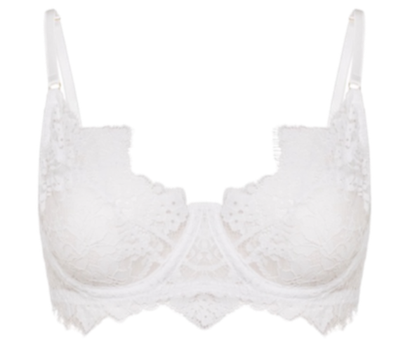 White lace bra GRACE